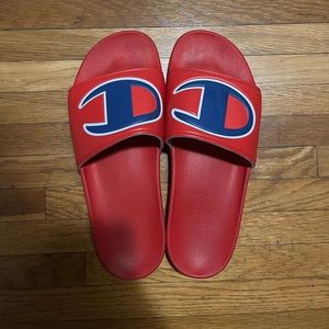 Red Champion Slides